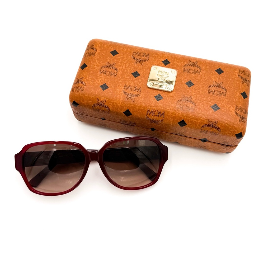 MCM Deep Red Sunglasses